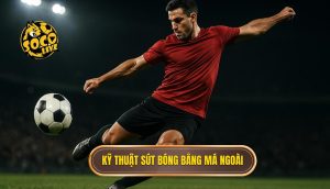 thumb - Kỹ thuật sút bóng bằng má ngoài