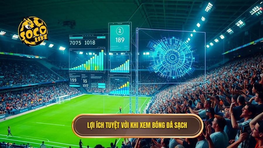 Lợi ích tuyệt vời khi xem bóng đá sạch