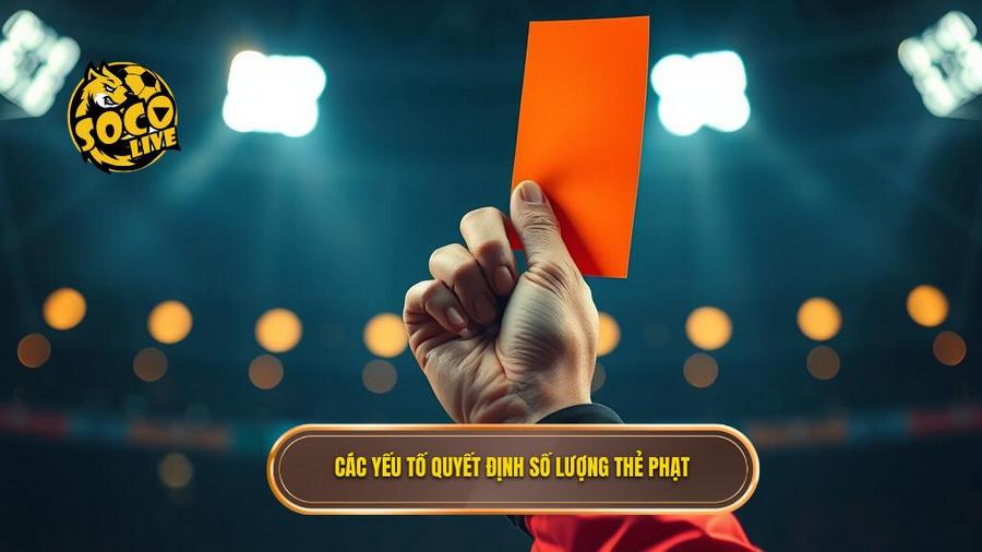 2. Các yếu tố quyết định số lượng thẻ phạt