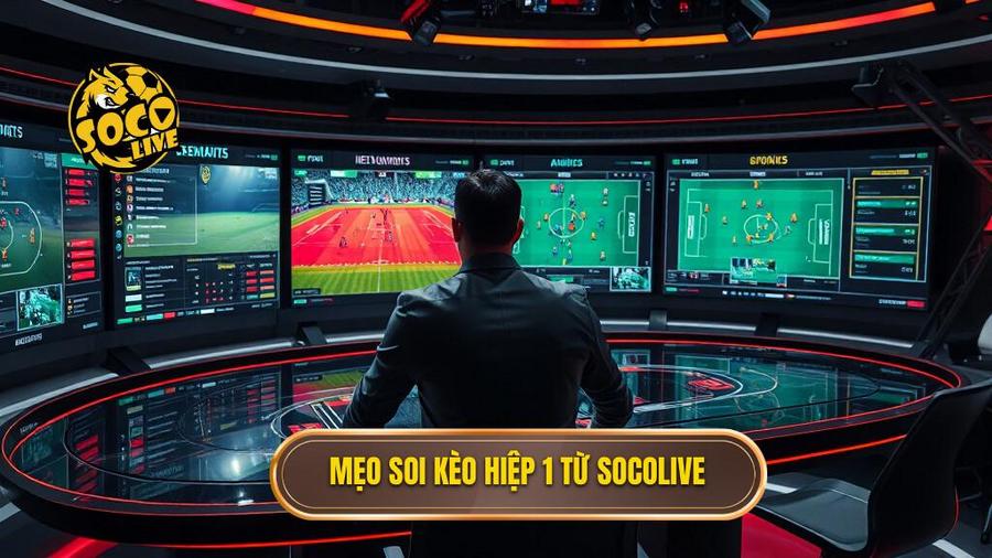 3. Mẹo soi kèo hiệp 1 từ SOCOLIVE