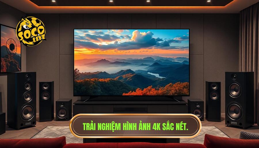 Chất lượng hình ảnh và âm thanh: Trải nghiệm chuẩn 4K