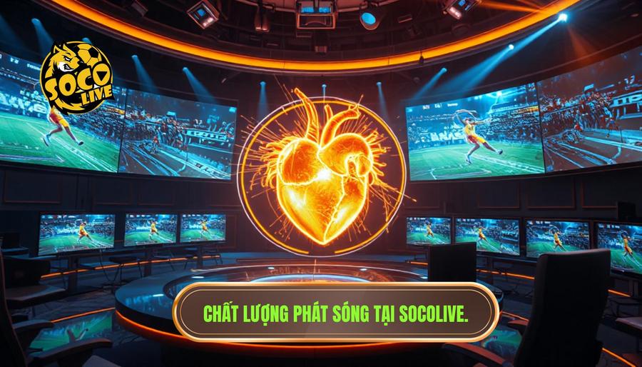 Chất lượng phát sóng: Linh hồn của SOCOLIVE